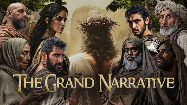 Logo for The Grand Narrative (Mike & Lynne Lynch)