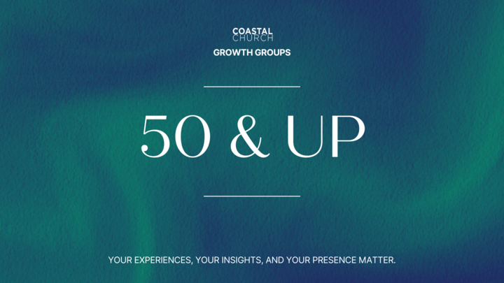Logo for 50 & Up - Your experiences, your insights, and your presence matter.