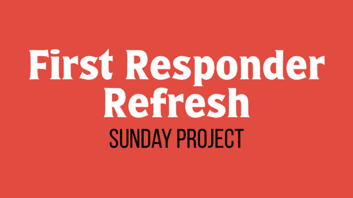 Logo for First Responder Refresh - Sunday Project