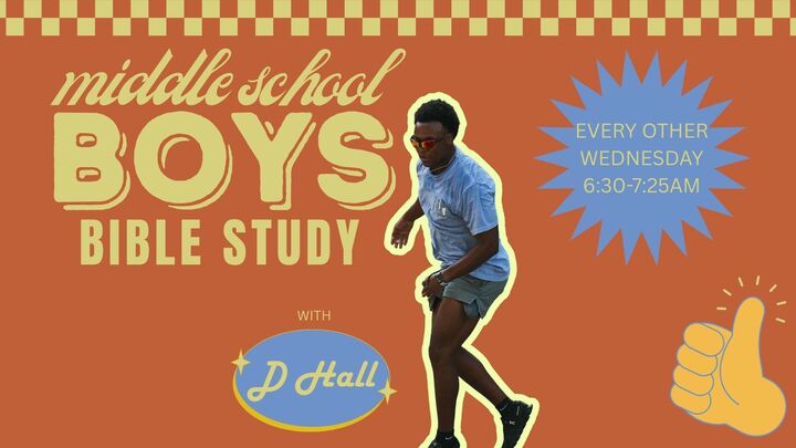 Logo for Middle School Boys Bible Study