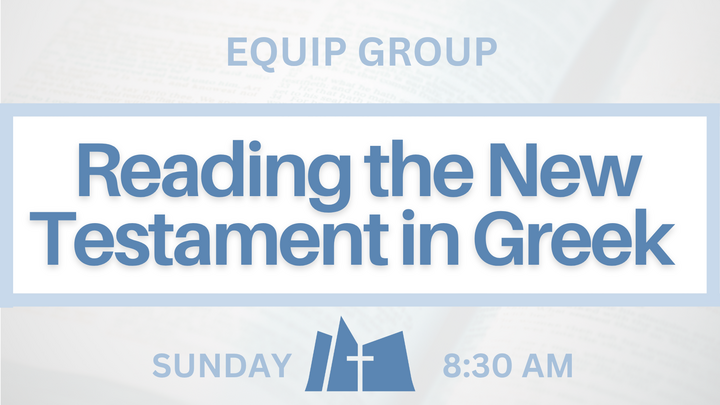 Logo for Equip Group - Reading the New Testament in Greek