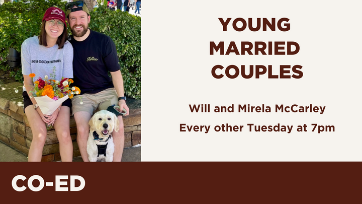 Logo for Young Married Couples- Fayetteville