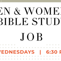 Logo for Men and Women's Bible Study - Job