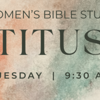 Logo for Women's Bible Study - Titus (Tuesday)