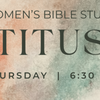 Logo for Women's Bible Study - Titus (Thursday)