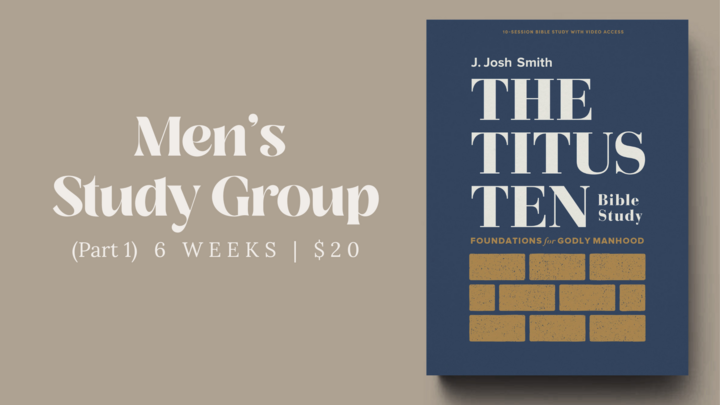 Logo for Men's Study Group (AM) | THE TITUS TEN