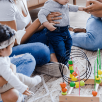 Logo for Moms and Children Connect Group