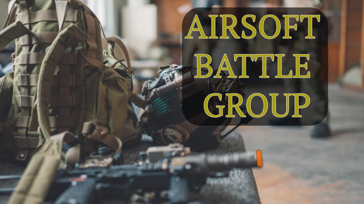 Logo for Airsoft Battle Group | Austin Fezatte | Bi-weekly Sat 1p-4p