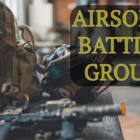 Logo for Airsoft Battle Group | Austin Fezatte | Bi-weekly Sat 1p-4p