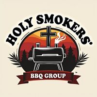 Logo for Holy Smokers | Garrick Coffel, Tom Reyes & Anthony Trahan