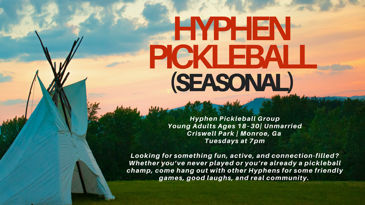 Logo for Hyphen Pickleball (Seasonal)