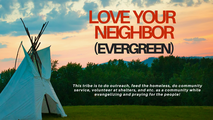 Logo for Love Your Neighbor (Evergreen)