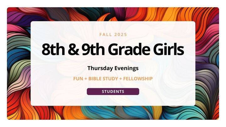 Logo for Student Ministry Life Group - 8th & 9th Grade Girls