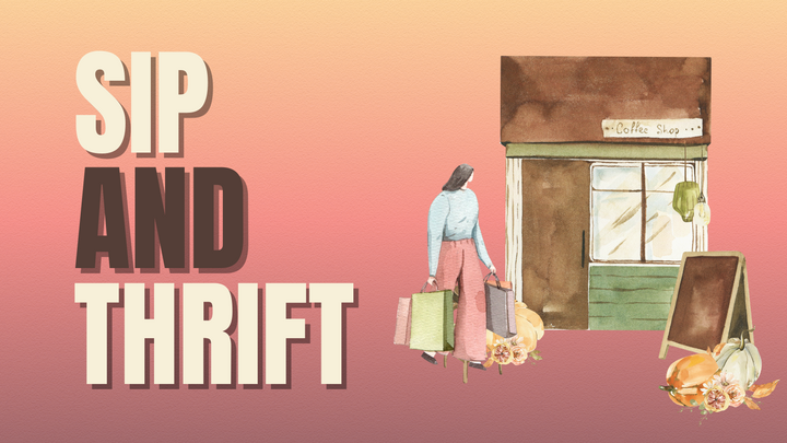 Logo for Sip & Thrift.