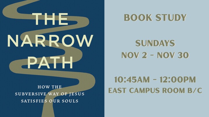 Logo for The Narrow Path: How the Subversive Way of Jesus Satisfies Our Souls