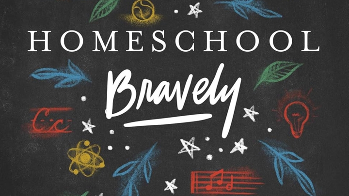 Logo for Homeschool Bravely