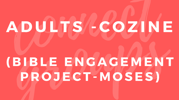 Logo for Adults - Cozine (Bible Engagement - Moses)