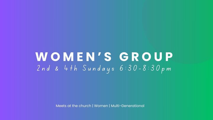 Logo for Women's Group - Sundays 25-26