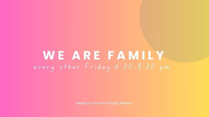 Logo for We Are Family 25-26