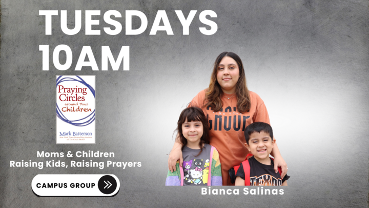 Logo for Tue 10AM Raising Kids & Raising Prayers (Campus)
