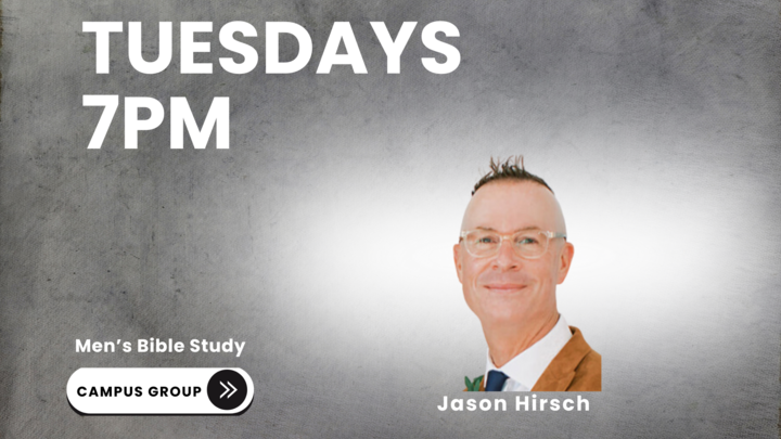 Logo for Tue 7PM Men's Bible Study (Campus)