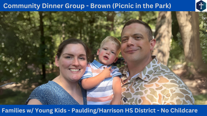 Logo for Community Dinner Group - Brown (Picnic in the Park)