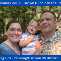 Logo for Community Dinner Group - Brown (Picnic in the Park)