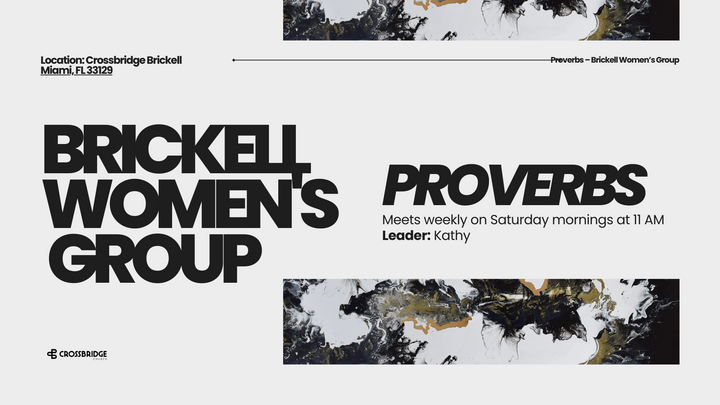 Logo for Proverbs – Brickell Women's Group