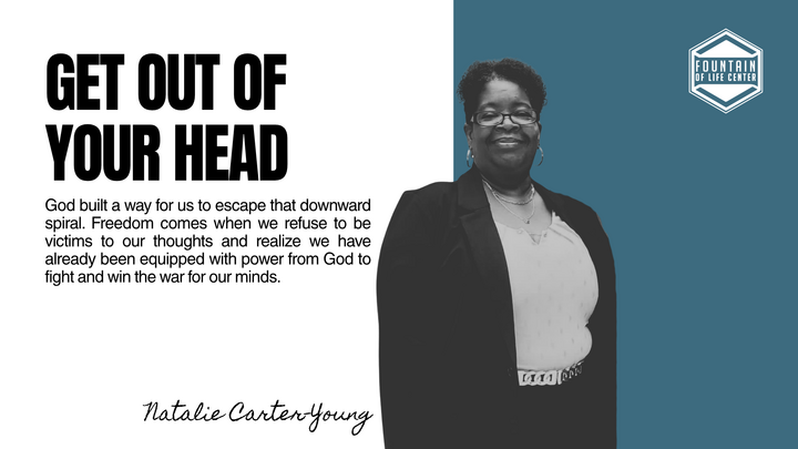 Logo for Get Out of Your Head: Stopping the Spiral Toxic Thoughts w/ Natalie Carter-Young
