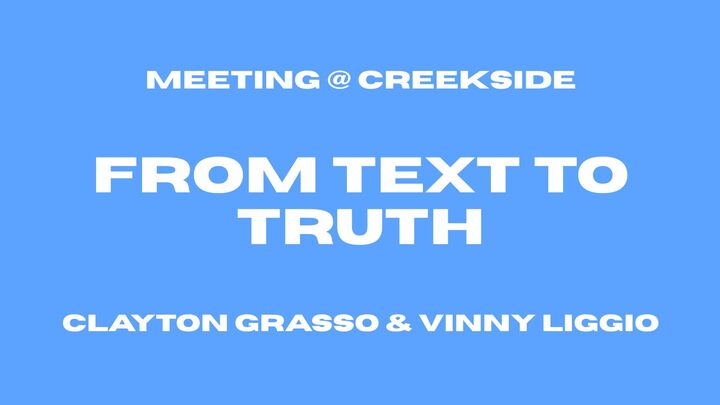 Logo for From Text to Truth - Men