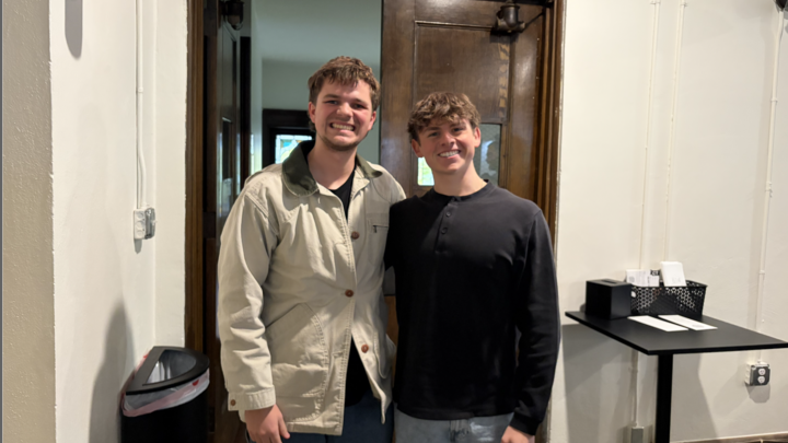 Logo for Christian Harrington + Sam Holtel | College Guys