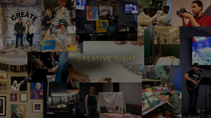 Logo for Creative Night