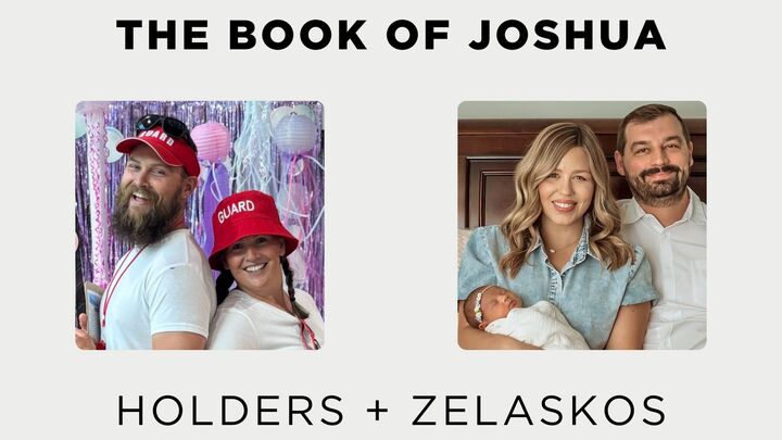 Logo for The Book of Joshua with Holders and Zelaskos