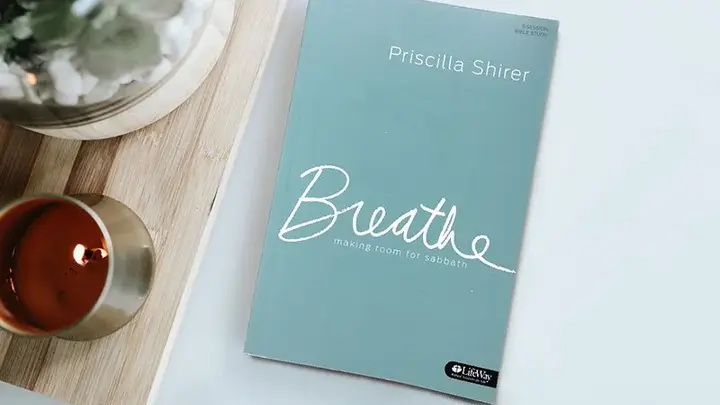 Logo for Breathe: Making Room for the Sabbath by Pricilla Shriver (Women)