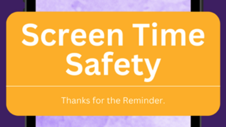 Logo for Screen Time Safety - CFF Fall ‘25