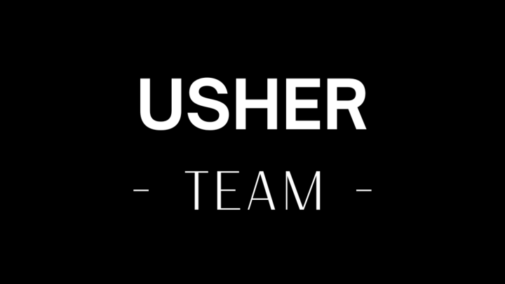 Logo for Serve: USHER TEAM