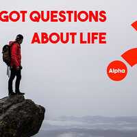 Logo for Alpha - Explore Life, Faith, and Meaning
