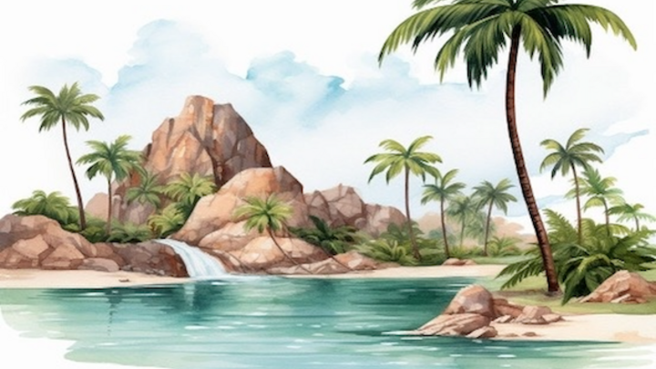 Logo for Oasis Woman's Discipleship Group