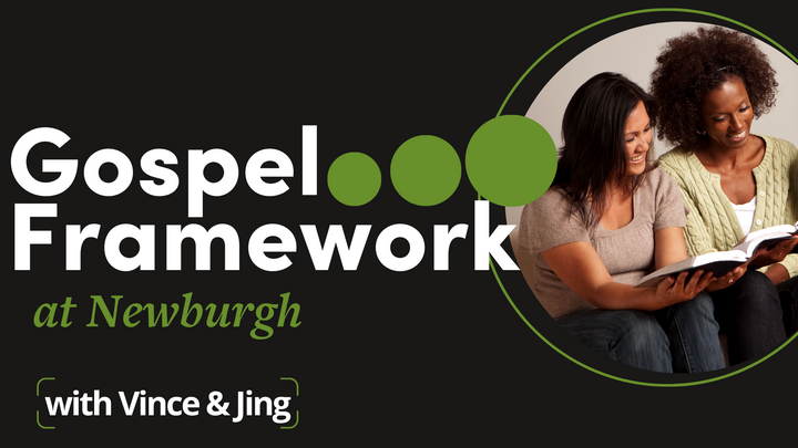 Logo for Gospel Framework with Vince and Jing