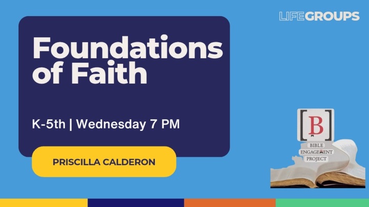 Logo for Foundations of Faith - BEP