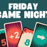 Logo for 2026 Spring - Friday Game Night