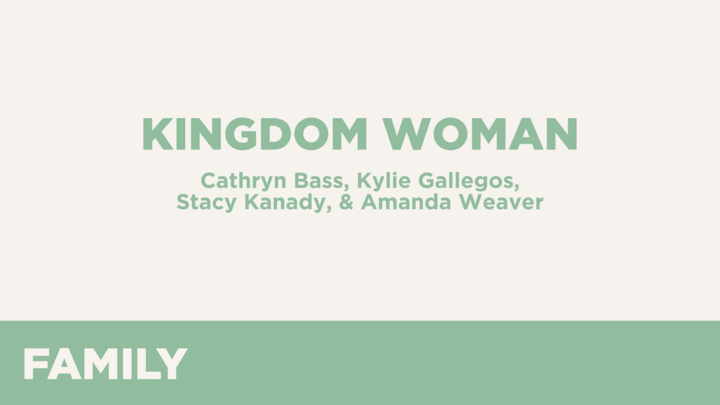 Logo for NLC Families | Kingdom Woman