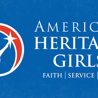 Logo for American Heritage Girls (kindergarten through 12th grade girls)