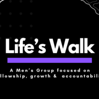 Logo for Life's Walk Men's Group