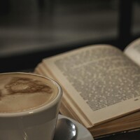 Logo for Contemplation of Christ (with coffee!!)