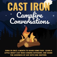 Logo for CAST IRON: Campfire Conversation
