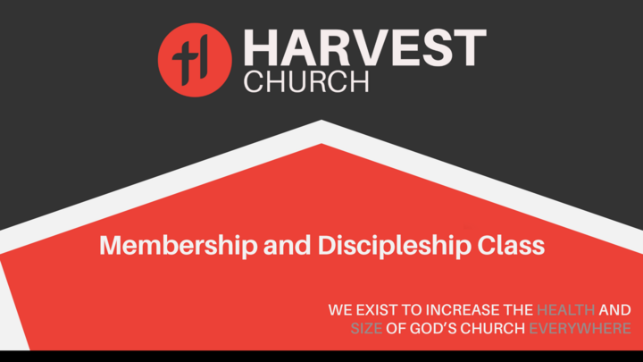 Logo for Harvest Church Membership Class | Kittanning Campus