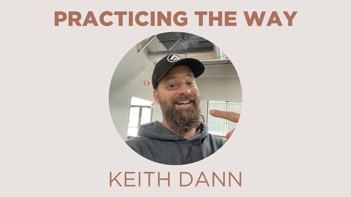 Logo for Practicing the Way with Keith Dann
