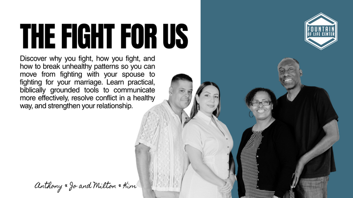 Logo for The Fight for Us w/ Anthony & Jo Torres and Milton & Kim Anthony
