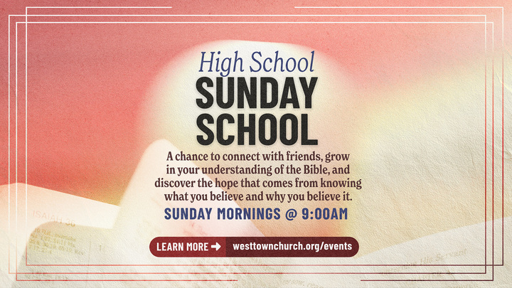 Logo for High School Sunday School